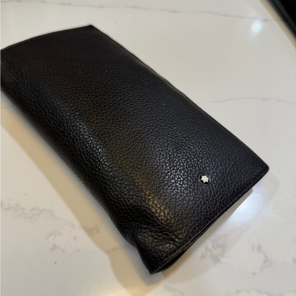 Brown Montblanc Leather bifold Wallet - Picture 6 of 6